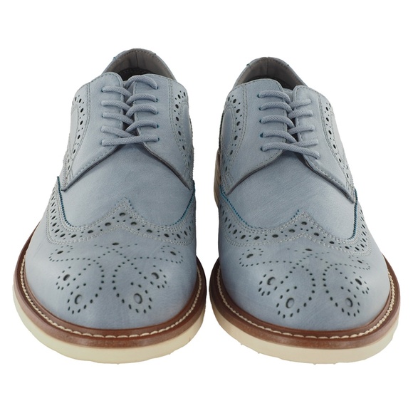Kenneth Cole Reaction Klay Flex Lace-Up Men's Wingtip Oxfords - Picture 8 of 10